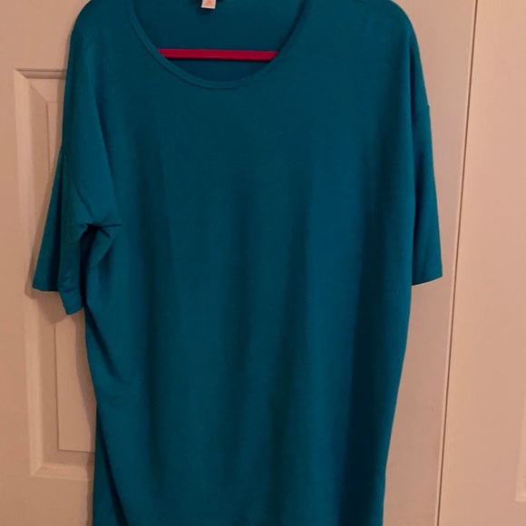LaLa Roe Irma top Turquoise color - Picture 1 of 4